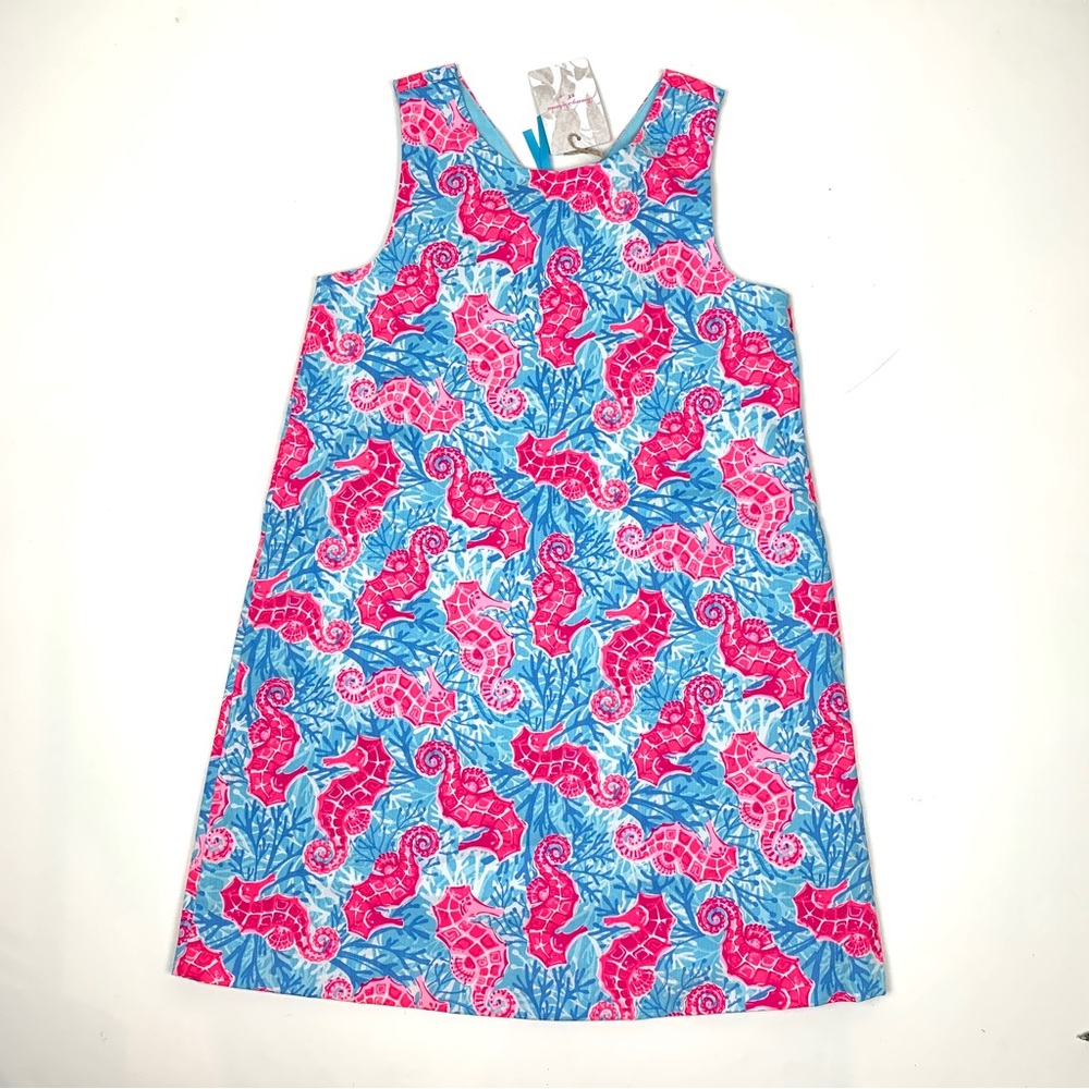 TOMMY BAHAMA Girl Seahorse Sleeveless Summer Dress